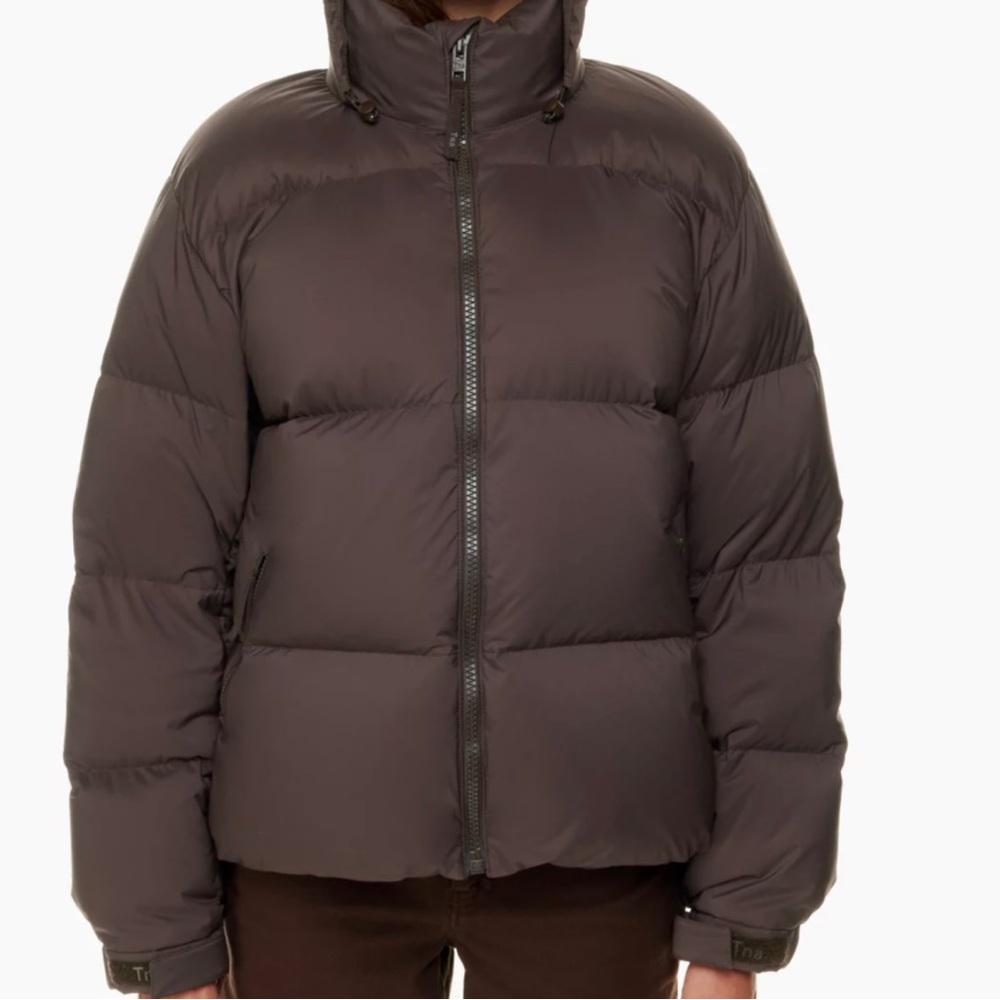 Aritzia Tna Mocha Brown Mega Puff Size S